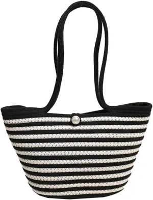 Epsion Women's Summer Woven Tote Bag Handbag Straw Shoulder Bag Hobo Chic Purse Travel 2025