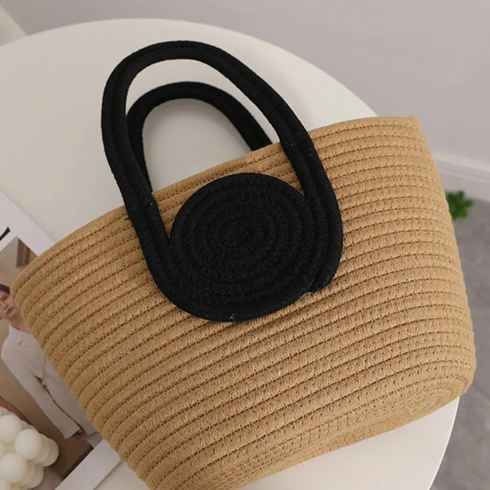 Epsion Women's Summer Woven Tote Bag Handbag Straw Shoulder Bag Hobo Chic Purse Travel 2025
