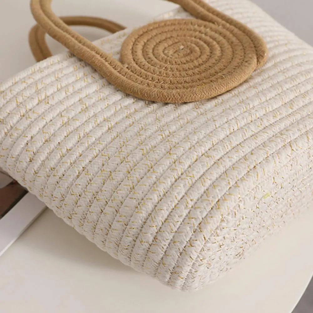 Epsion Women's Summer Woven Tote Bag Handbag Straw Shoulder Bag Hobo Chic Purse Travel 2025
