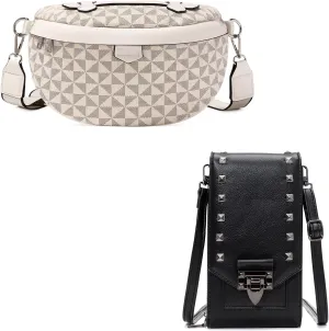 Eslcorri Crossbody Cell Phone Purse - Small Multifunctional Phone Bag Leather Cell Phone Wallet Purse Handbag for Women