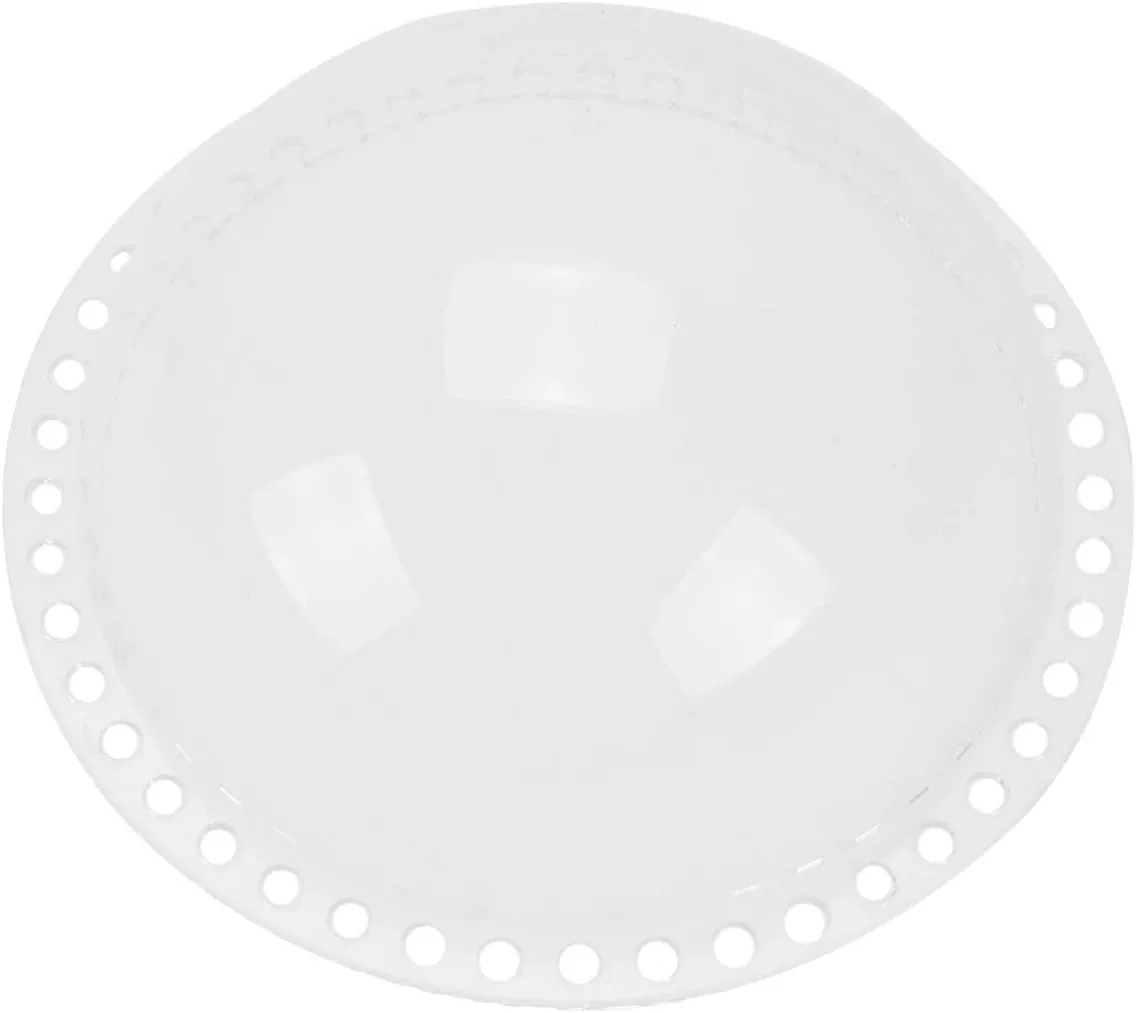 EXCEART Woven Bag DIY Loom Cake Display lid Food Cover Dome Clear Crochet Bag Accessories Clear Acrylic Shoulder Bag Transparent Food Cover DIY Bag Microwave Handmade Bag