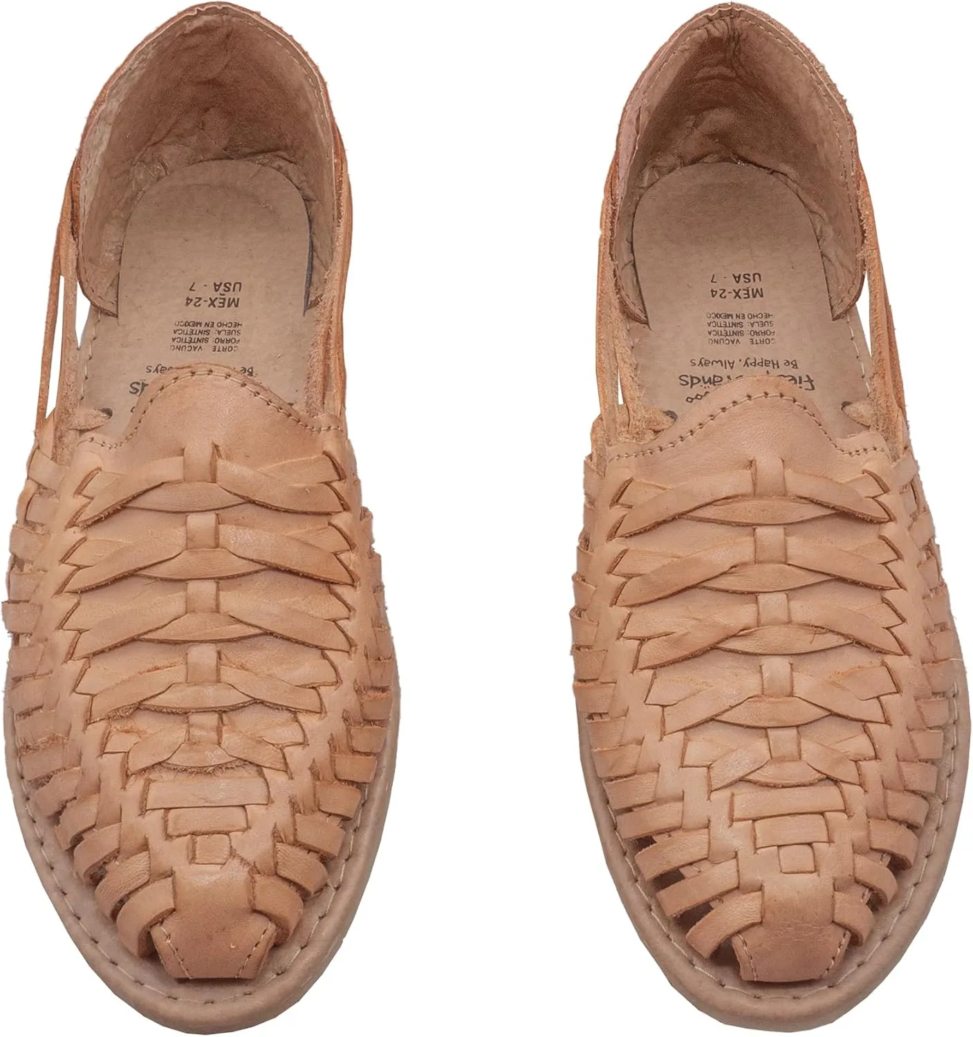 Fiesta Brands Mexican Boho Woven Huaraches For Women Mexicanos Sandals Para Mujer Leather Artisan Made Shoes