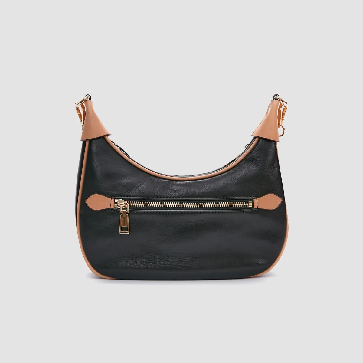 Genuine Leather Crescent Bag for Women: Fashion Ladies Hobo Purse - Retro Shoulder Handbag for Travel Work Commute