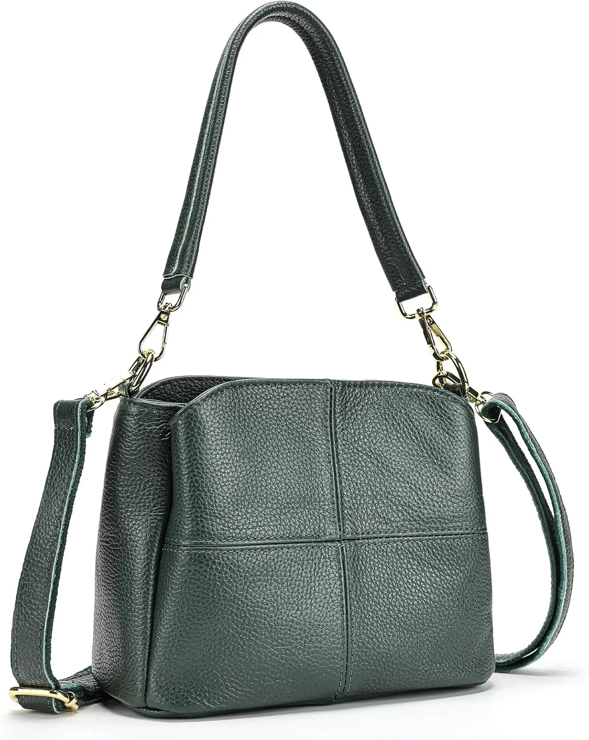 Genuine Leather Women Shoulder Bag Small Crossbody Bags Purse Mini Casual Hobo Lady Handbags and Purses Messenger Satchel