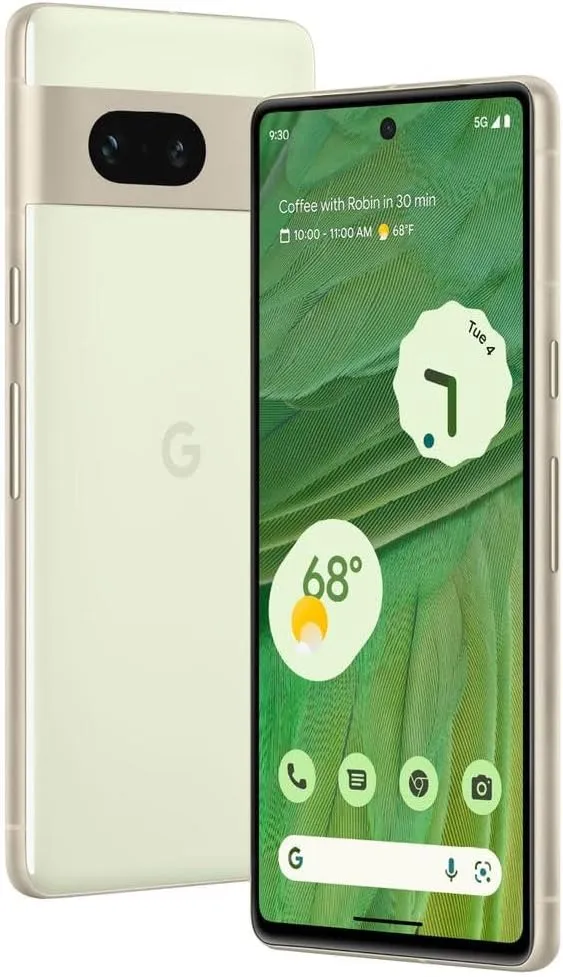 Google Verizon Pixel 7-128GB - Lemongrass - GA03543-US (Renewed)