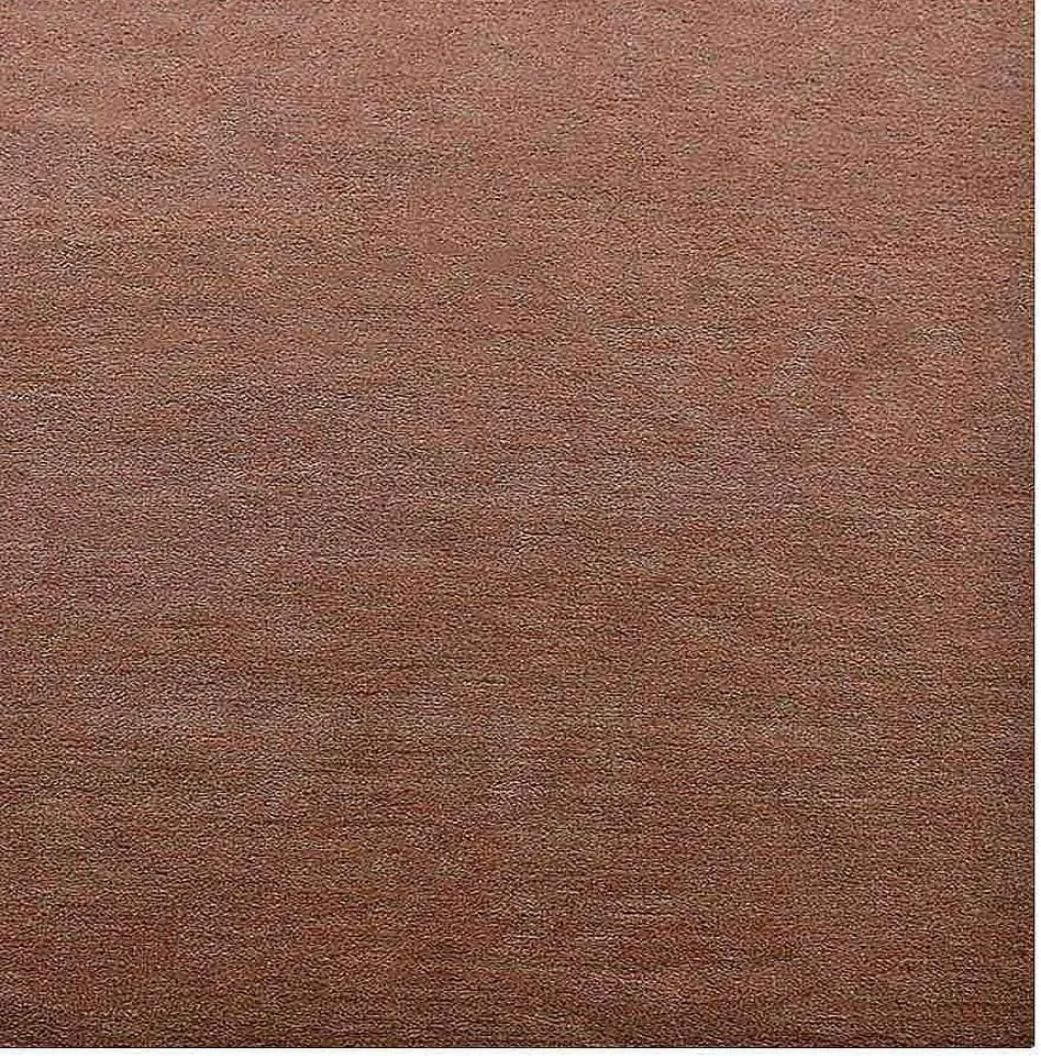 Hand Knotted Loom Wool ECO-Friendly Area Rugs - 2'6''x10', Runner, Light Brown Color, Solid Plain Design, High Pile Thick Handmade Anti Skid Rugs for Living Room (L00111)