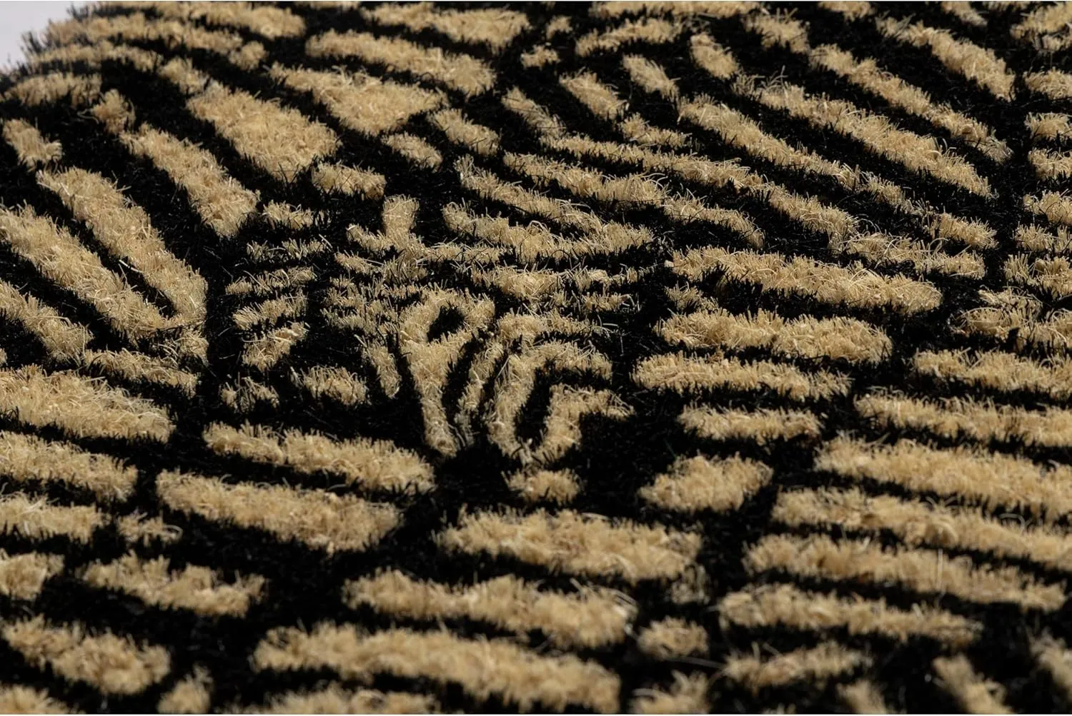 Handmade Doormat - Zebra Herd, 18"x30"