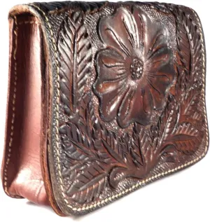Handmade Genuine Leather Coin Purse, Hand Purse, Vintage Gift Pouch, Change Purse
