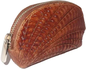Handmade Genuine Leather Coin Purse, Hand Purse, Vintage Gift Pouch, Change Purse