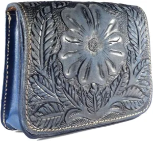 Handmade Genuine Leather Coin Purse, Hand Purse, Vintage Gift Pouch, Change Purse