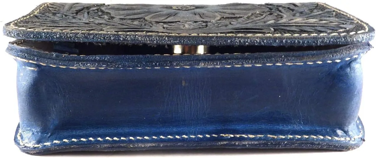 Handmade Genuine Leather Coin Purse, Hand Purse, Vintage Gift Pouch, Change Purse