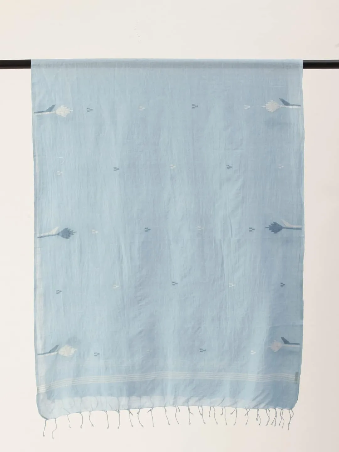 Handmade Scarf for Women, Cotton - Handwoven Scarf For Women