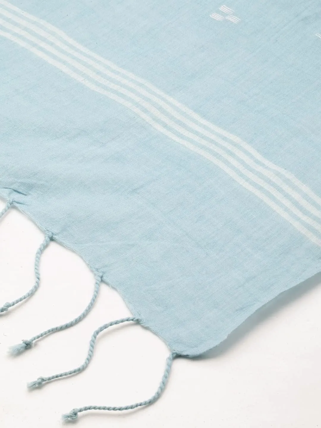 Handmade Scarf for Women, Cotton - Handwoven Scarf For Women