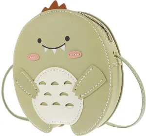 HAWILLOSCH 1Set Dinosaur Design DIY PU Bag Making Kit Cute Bag Material for Beginners Professionals for Craft Activities Parent Interaction