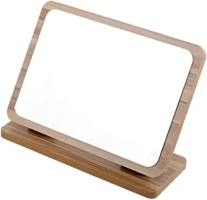 HIHELO Makeup Mirror 10-inch Desktop Single-Sided Makeup Mirror Home Foldable Desktop Makeup Mirror High-Definition Exquisite Mirror Vanity Mirror with Lights