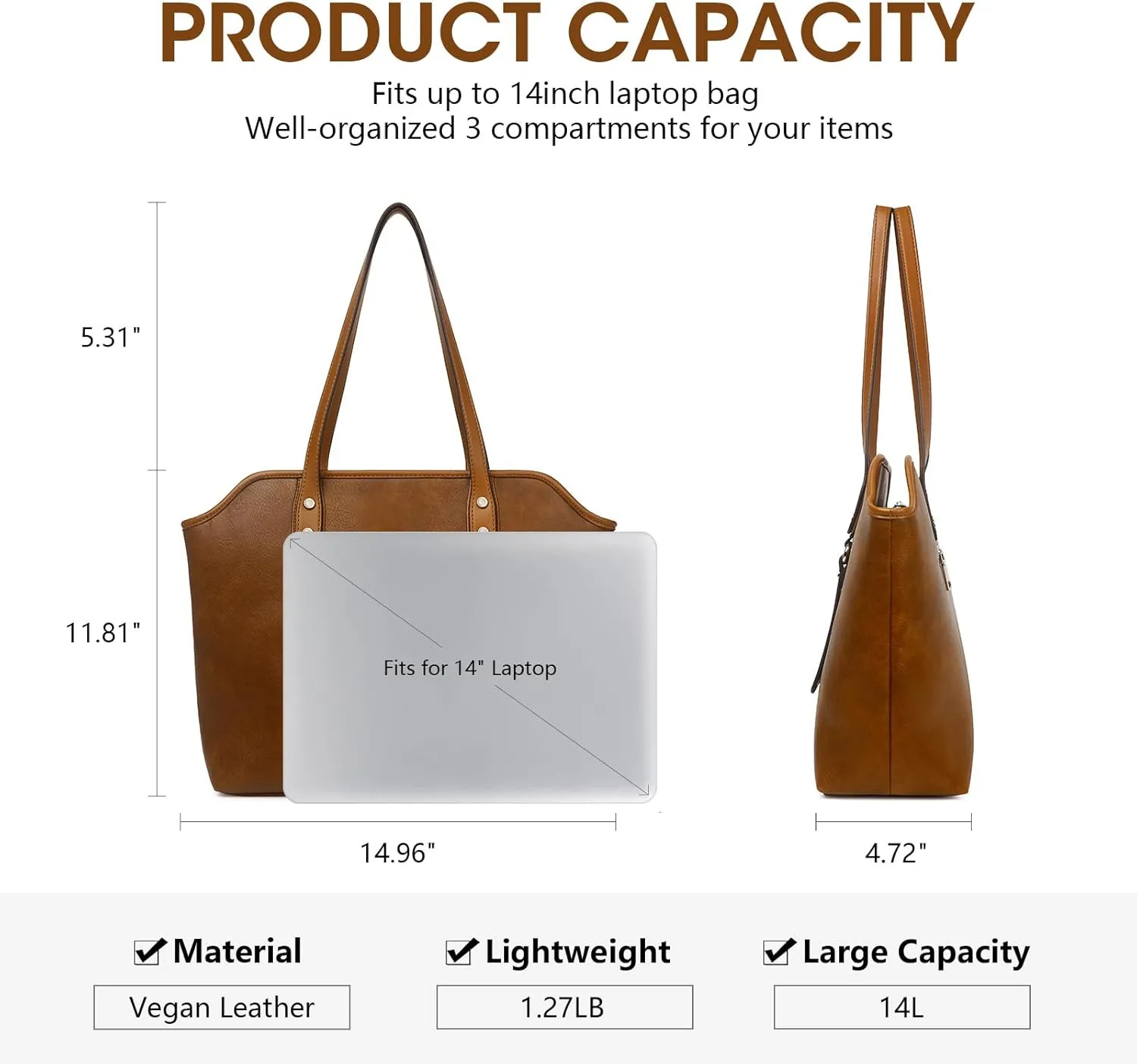 Hobo Bags For Women,Vegan Leather Tote Bag Purses and Handbags For Women Satchel Shoulder Handbags With Zipper