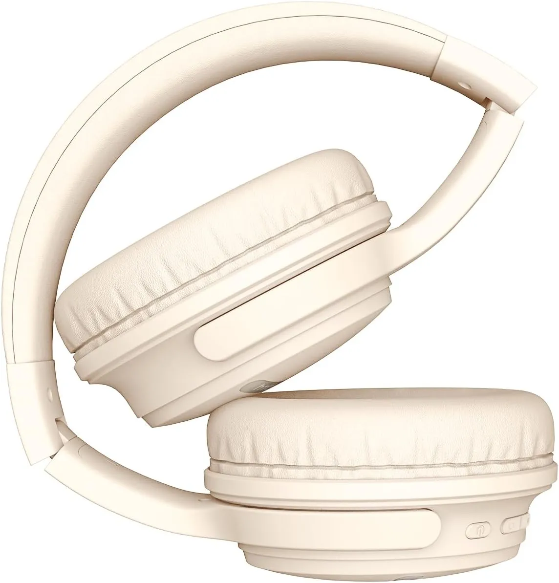 HTC Wireless Headphones Bluetooth, Over Ear Bluetooth Headphones with Built-in Mic - 40Hours Playtime, Foldable Stereo Wireless Headset for Travel, Office, Home