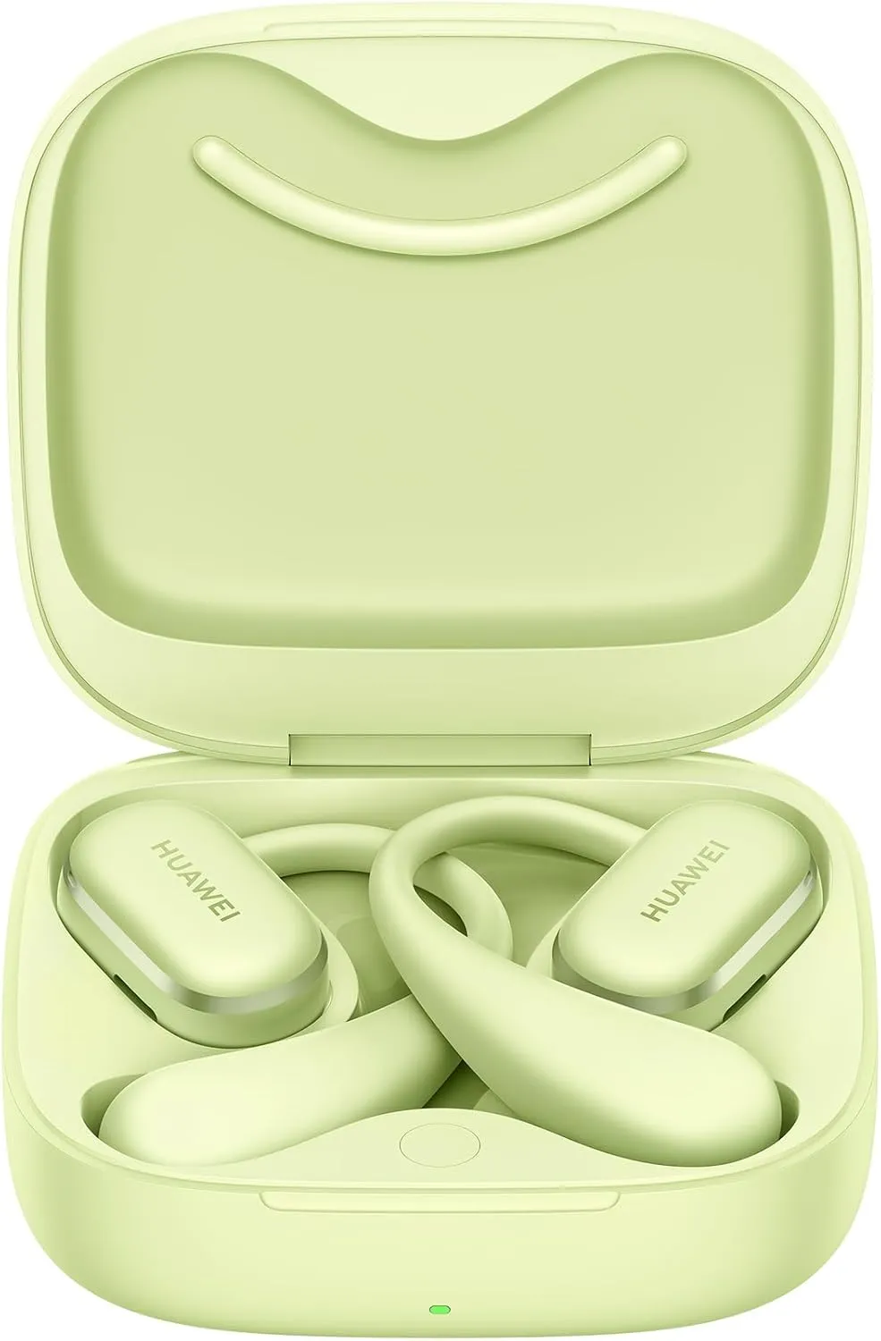 HUAWEI FreeArc Open Headphones, Incredible Sound, Secure and Comfortable Fit, IP57 Water Resistance, up to 28 Hours, Sports Headphones, iOS Android Windows (Black) (Green)