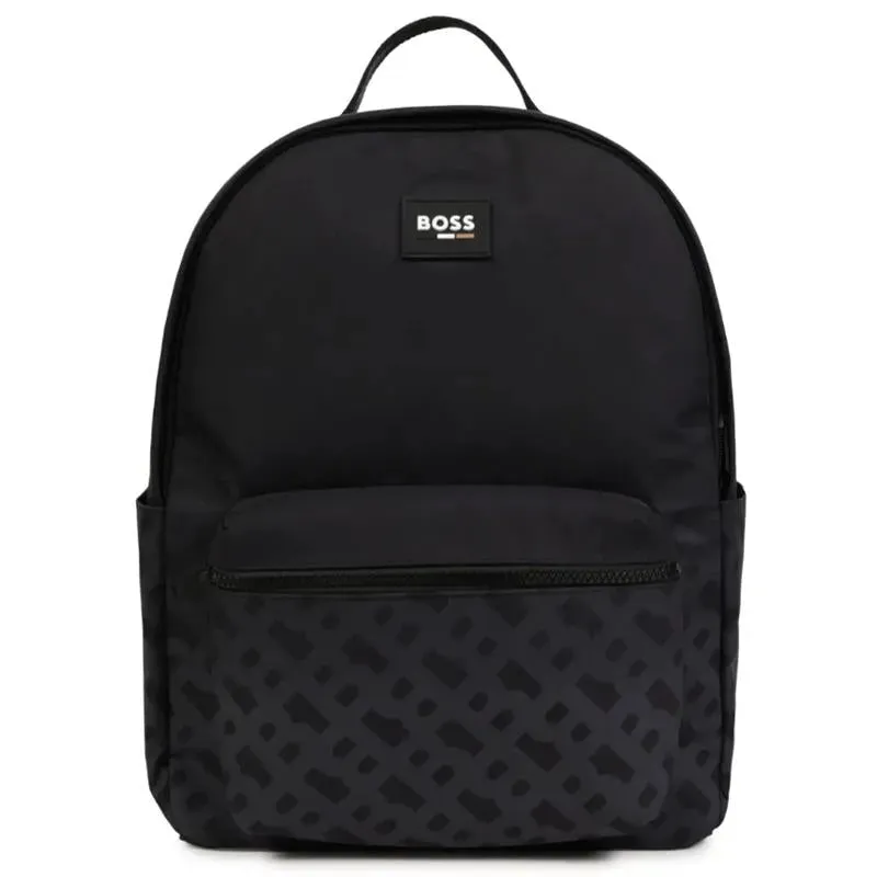 Hugo Boss Baby - Double B-Monogram Backpack Black