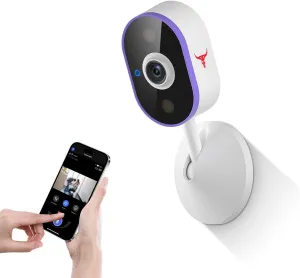 Indoor Wireless Wi-Fi Surveillance Home Security Camera with FHD Video, Night Vision, Motion Detection, Two Way Audio, Cloud Storage, 2.4G only
