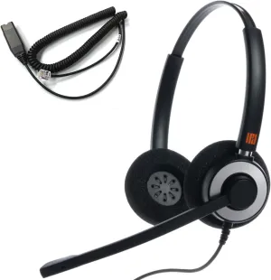 IPD IPH-165 Phone Headset with Noise Cancelling Microphone for Office and Call Center-Compatible with Avaya 1608 1616 9601 9608 9611 9611G 9620 9621 9630 9631 9640 9641 9650 9670 J139 J159 J169 J179