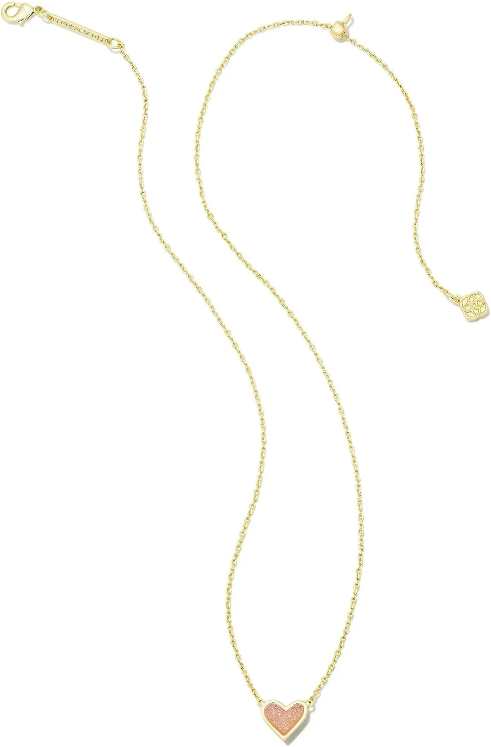 Kendra Scott Framed Ari Heart Pendant Necklace, Fashion Jewelry for Women