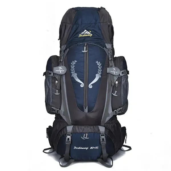 Large 85L Outdoor Backpack Travel Multi-purpose Climbing Backpacks Hiking Big Capacity Rucksacks Camping Waterproof Sports Bags