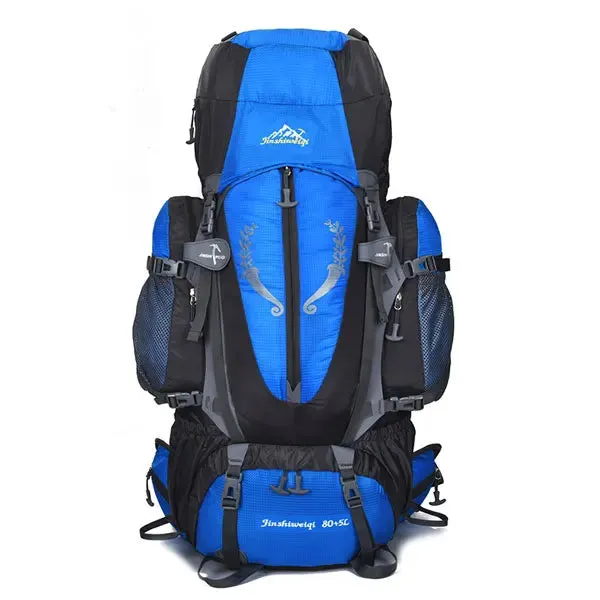 Large 85L Outdoor Backpack Travel Multi-purpose Climbing Backpacks Hiking Big Capacity Rucksacks Camping Waterproof Sports Bags