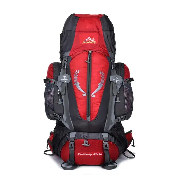 Large 85L Outdoor Backpack Travel Multi-purpose Climbing Backpacks Hiking Big Capacity Rucksacks Camping Waterproof Sports Bags