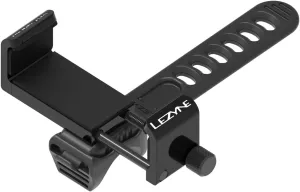 LEZYNE Smart Vice Bicycle Phone Mount, Secure Hold, Twist Knob Precise Mounting, Non-Slip Material, Sturdy Aluminum Construct, Versatile Phone Mount for Bikes