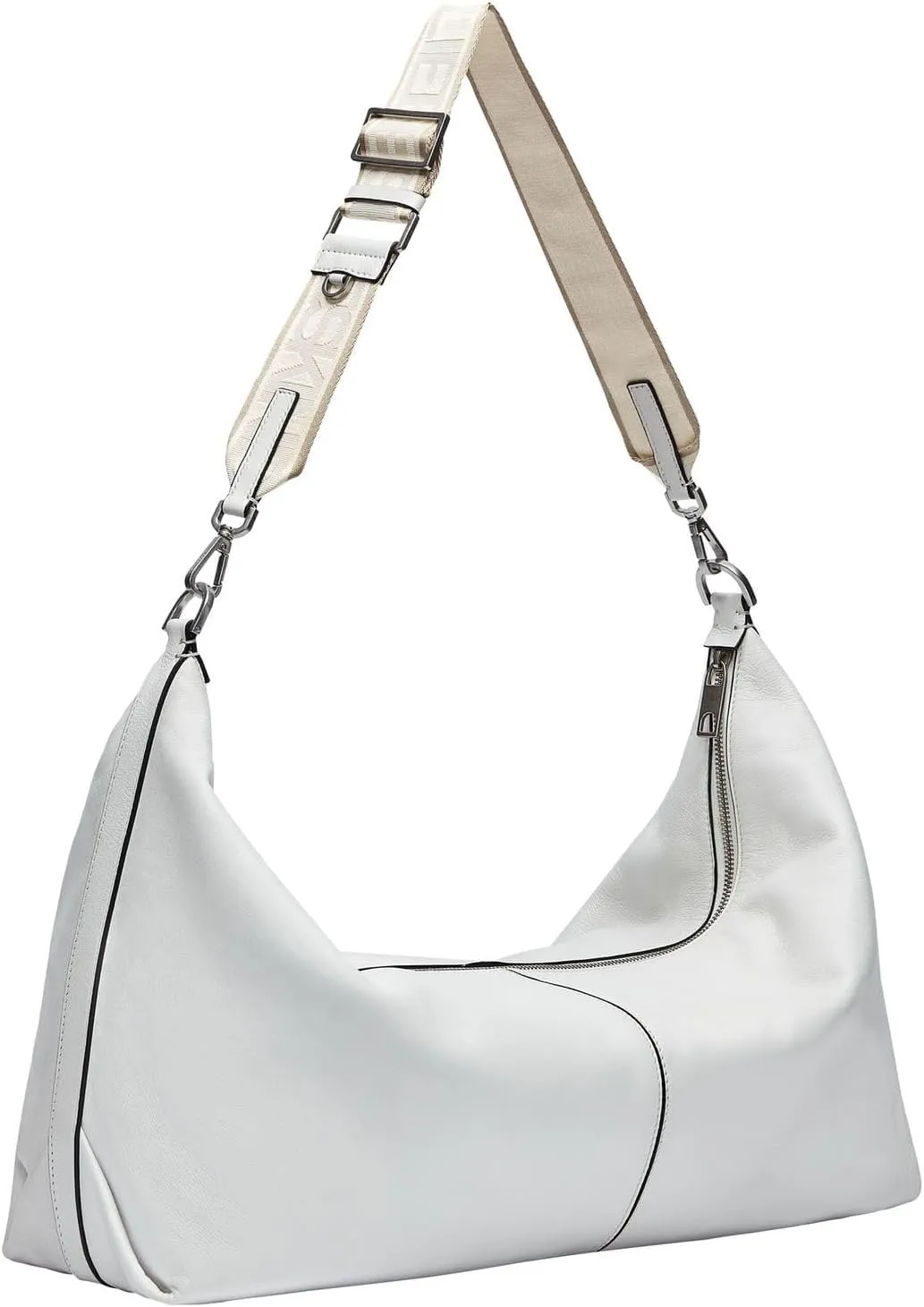 Liebeskind Women's Paris Sheep Natural hobo, L (HxBxT 32cm x64cm x16cm)