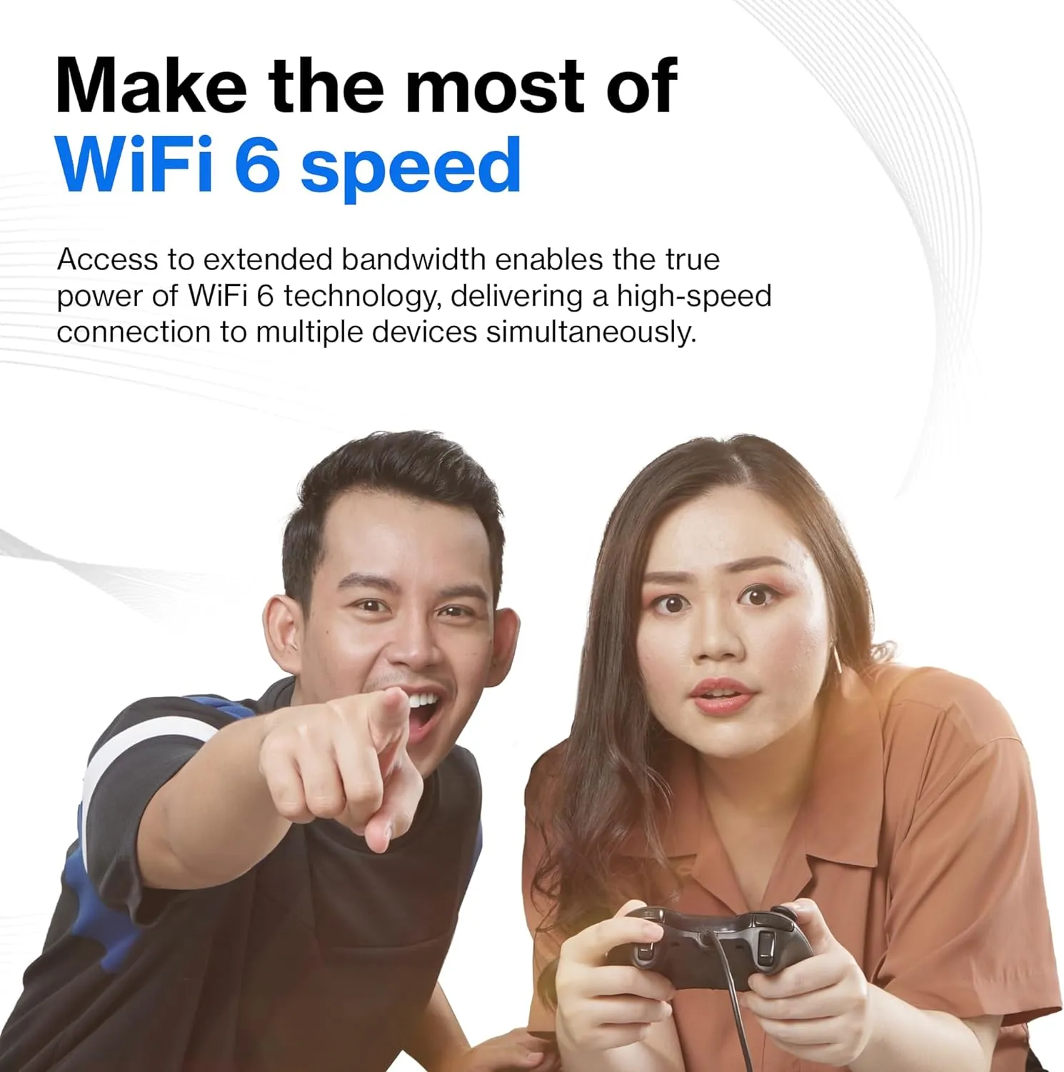 Linksys AX1800 Wi-Fi 6 Router Home Networking, Dual Band Wireless AX Gigabit WiFi Router, Speeds up to 1.8 Gbps and coverage 1,500 sq ft, Parental Controls, maximum 20 devices (E7350)