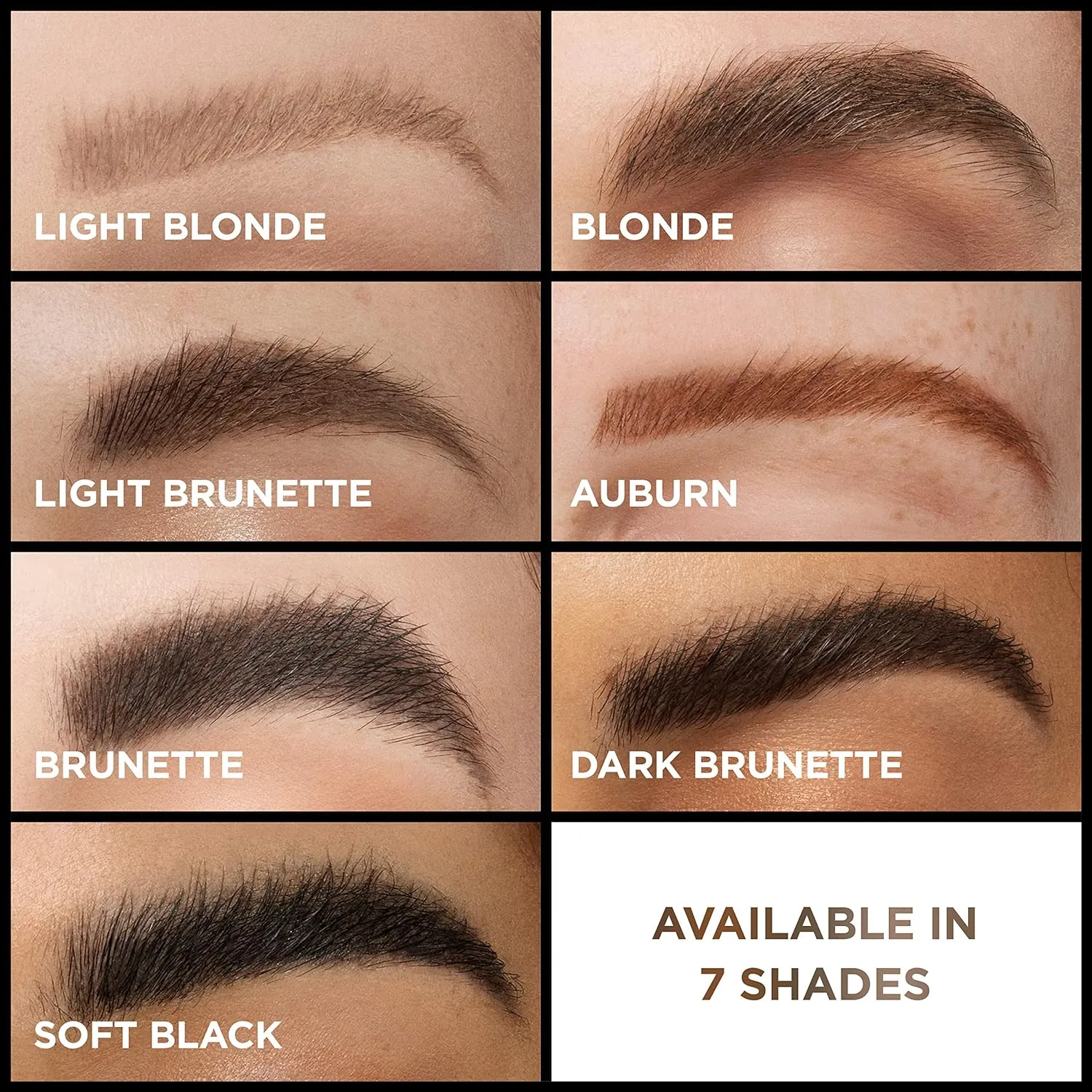 L'Oreal Paris Infallible Volumizing 24H Wear Brow Mascara, Long Lasting Eyebrow Makeup for 2X Fuller Eyebrows, 5.0 Brunette, 0.13 Fl Oz