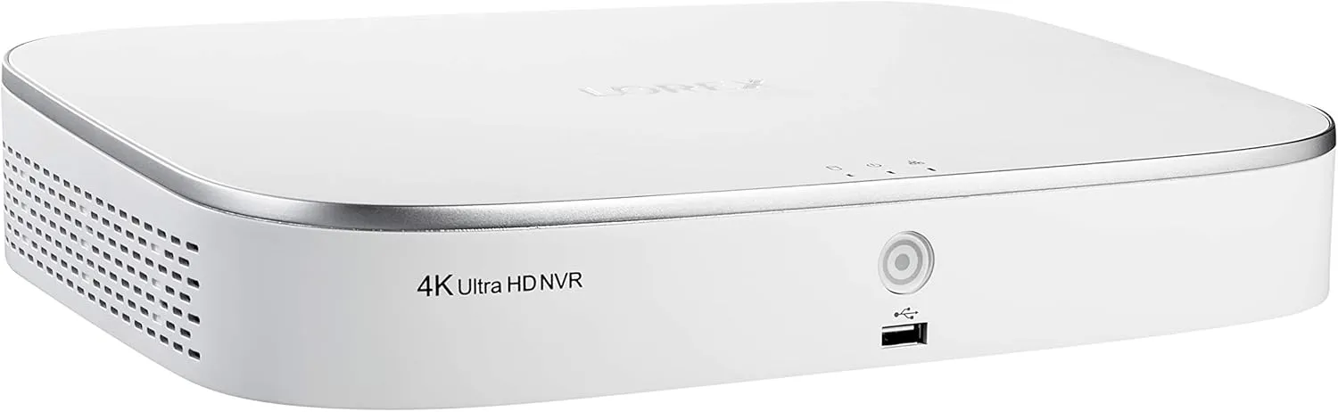 Lorex 4K Ultra HD 8-Channel Fusion Series PoE Network Video Recorder with 2TB Storage, Smart Motion Detection and Smart Home Compatibility