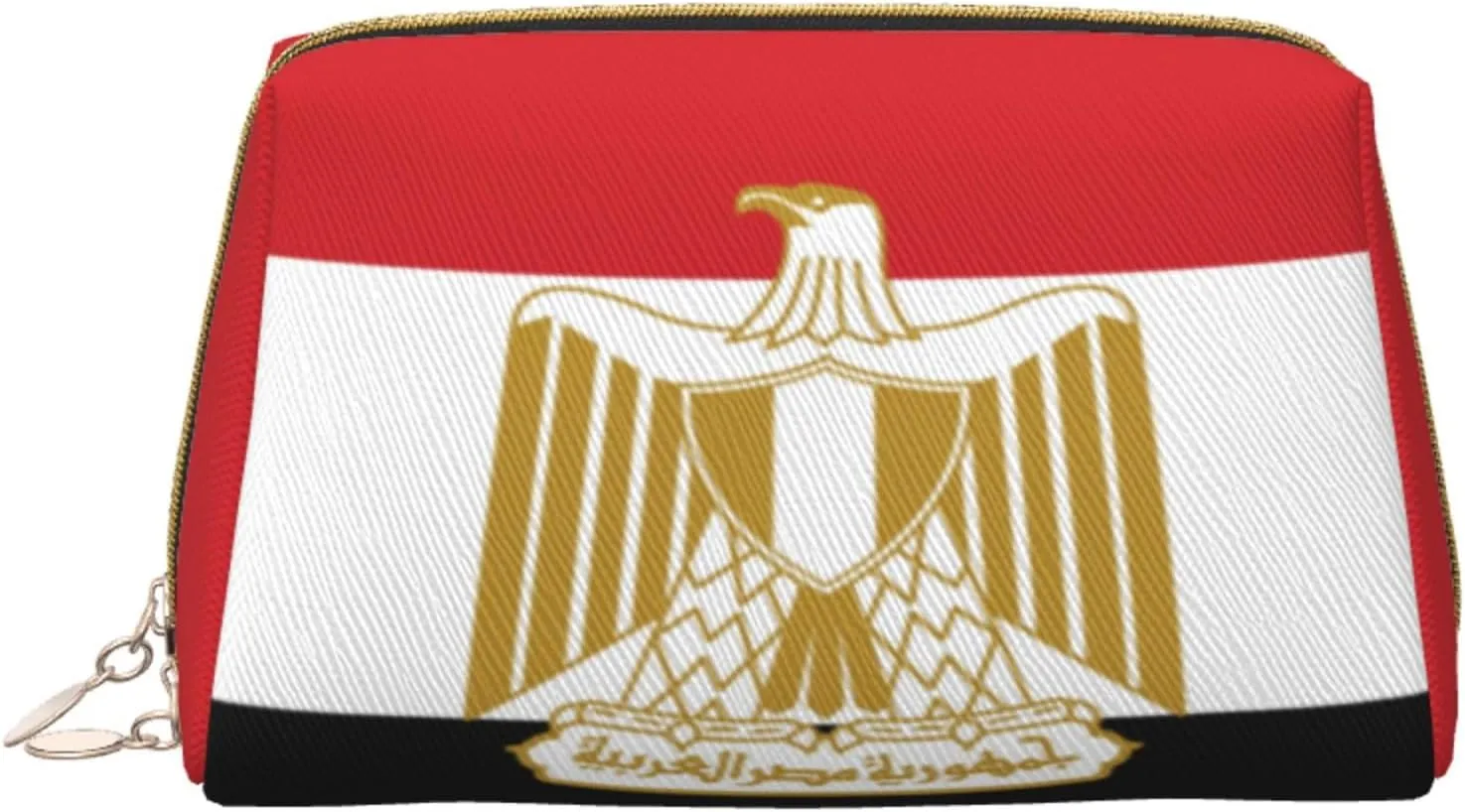 Makeup Bag Women Toiletrie Showe Brush Skin Care Travel Organizer Purse Me Large Makeup Purse Accessories, Tote Egyptian flag