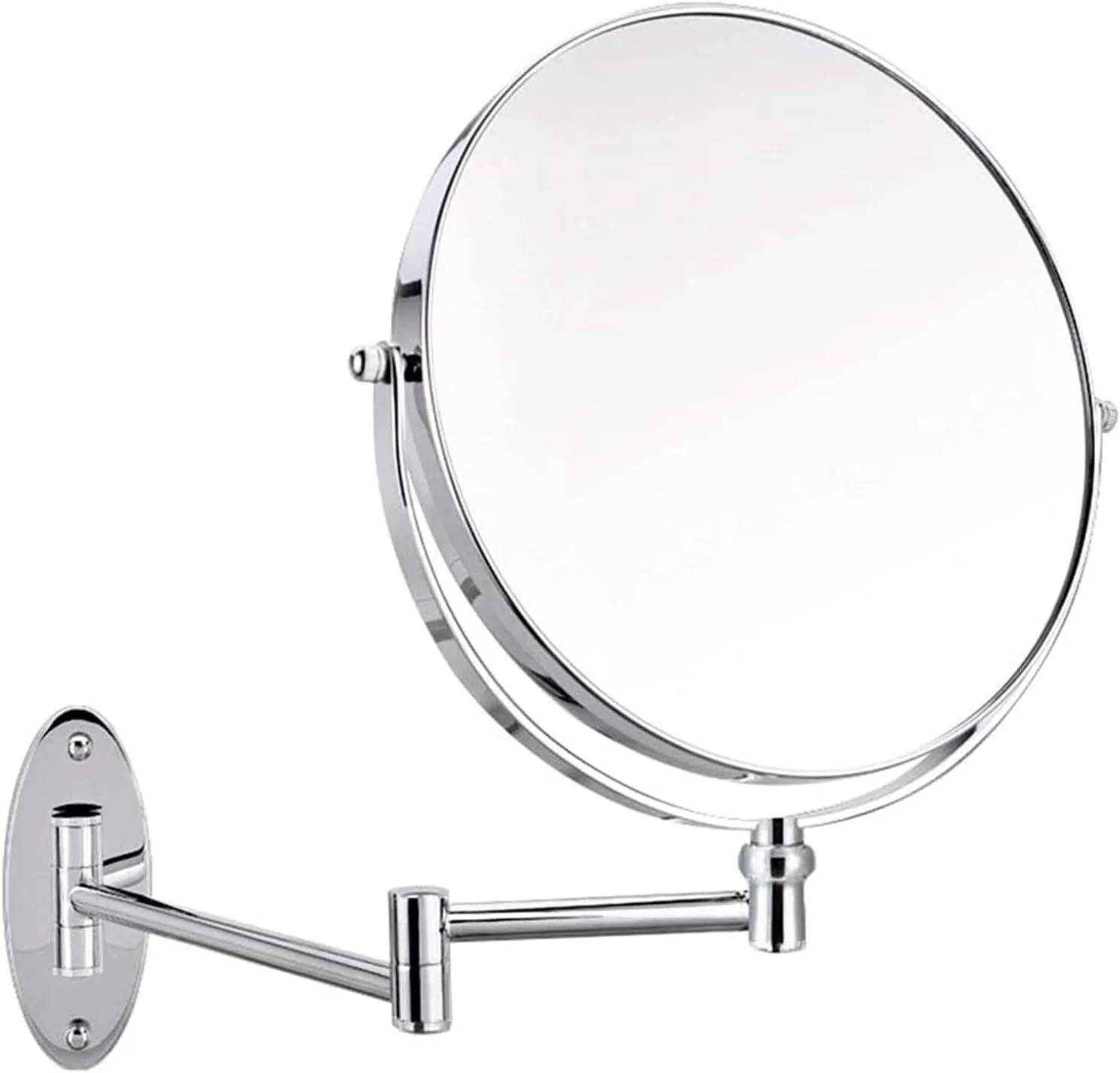 Makeup Mirror Makeup Mirror Bathroom Mirror,Makeup Mirror,Wall Mounted Mirror,Foldable and Retractable,Double-Sided Beauty Mirror Portable Small Mirror