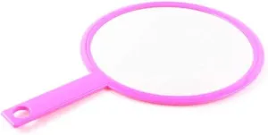 Makeup Mirror makeup mirror Handle Round Mirror Square Mirror Makeup Mirror Large Mirror Round Mirror Portable Hand Mirror Princess Dressing Portable Handheld Handle Beauty Makeup Mirror portable smal