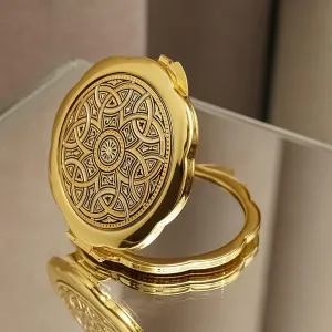 Makeup Pocket Mirror Gilding Anframa