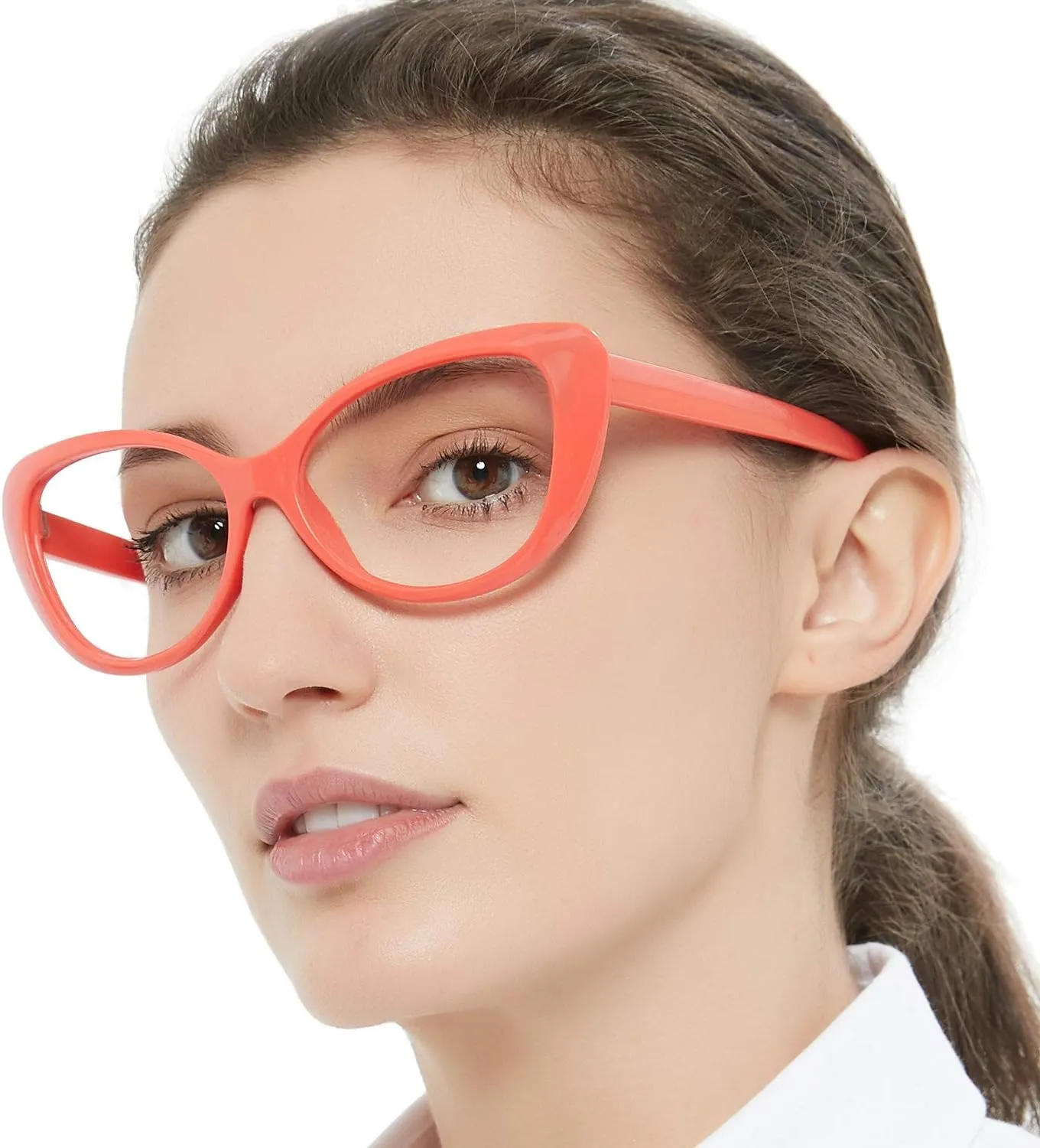 MARE AZZURO Oversized Reading Glasses Women Stylish Cat Eye Readers 0 1.0 1.5 2.0 2.5 3.0 3.5