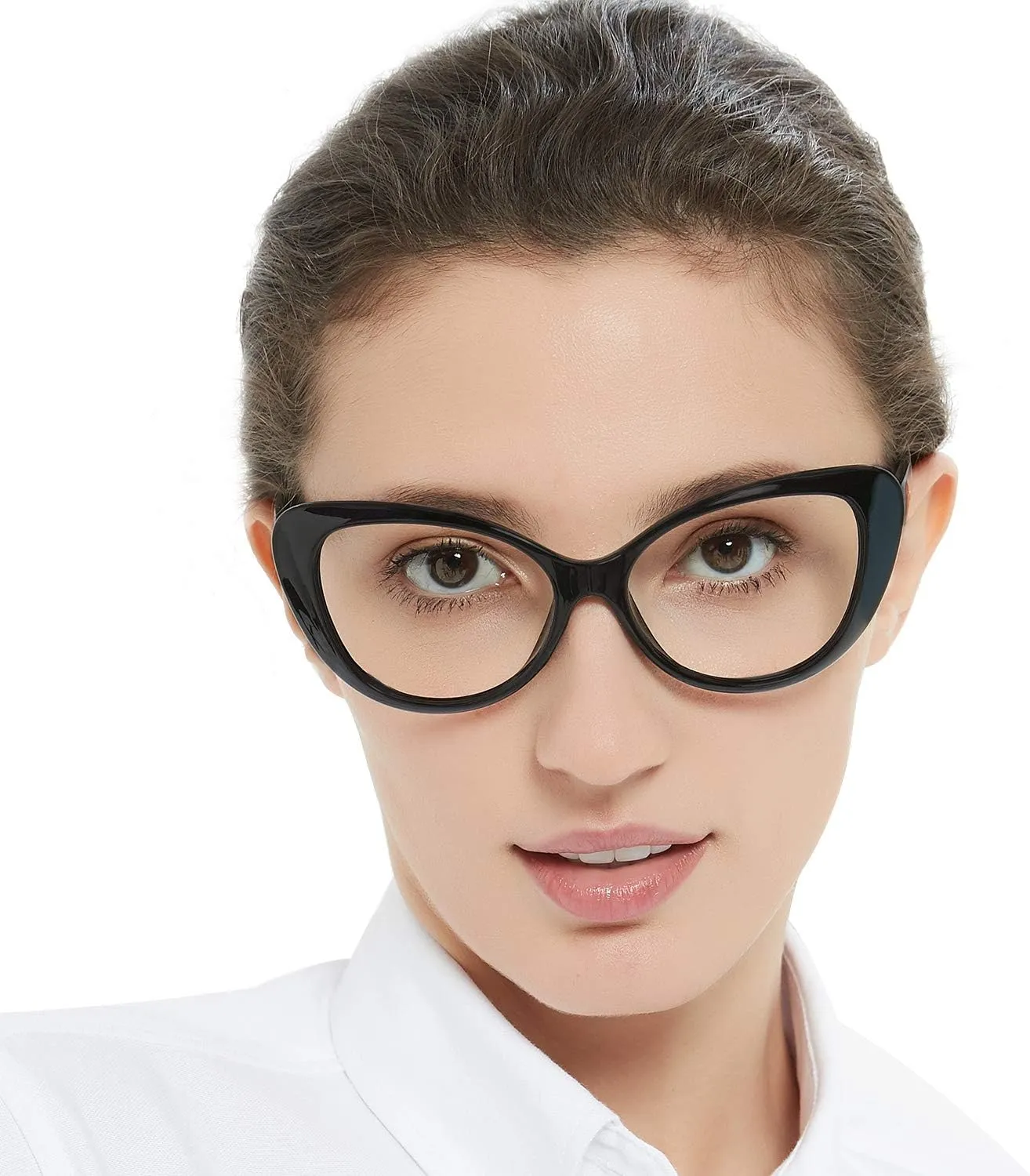 MARE AZZURO Oversized Reading Glasses Women Stylish Cat Eye Readers 0 1.0 1.5 2.0 2.5 3.0 3.5