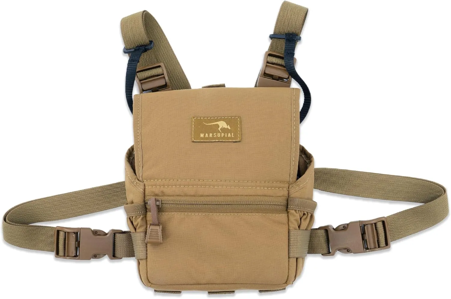 Marsupial Gear Binocular Pack w/Standard Harness, Coyote, Medium