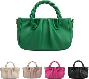 Melie Bianco Handmade Gracelyn Bag - Recycled Vegan Leather Purse - Luxury Small Purse Bag