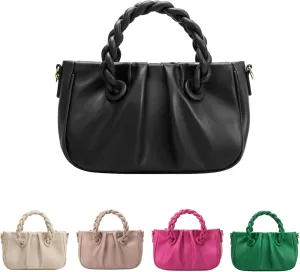 Melie Bianco Handmade Gracelyn Bag - Recycled Vegan Leather Purse - Luxury Small Purse Bag