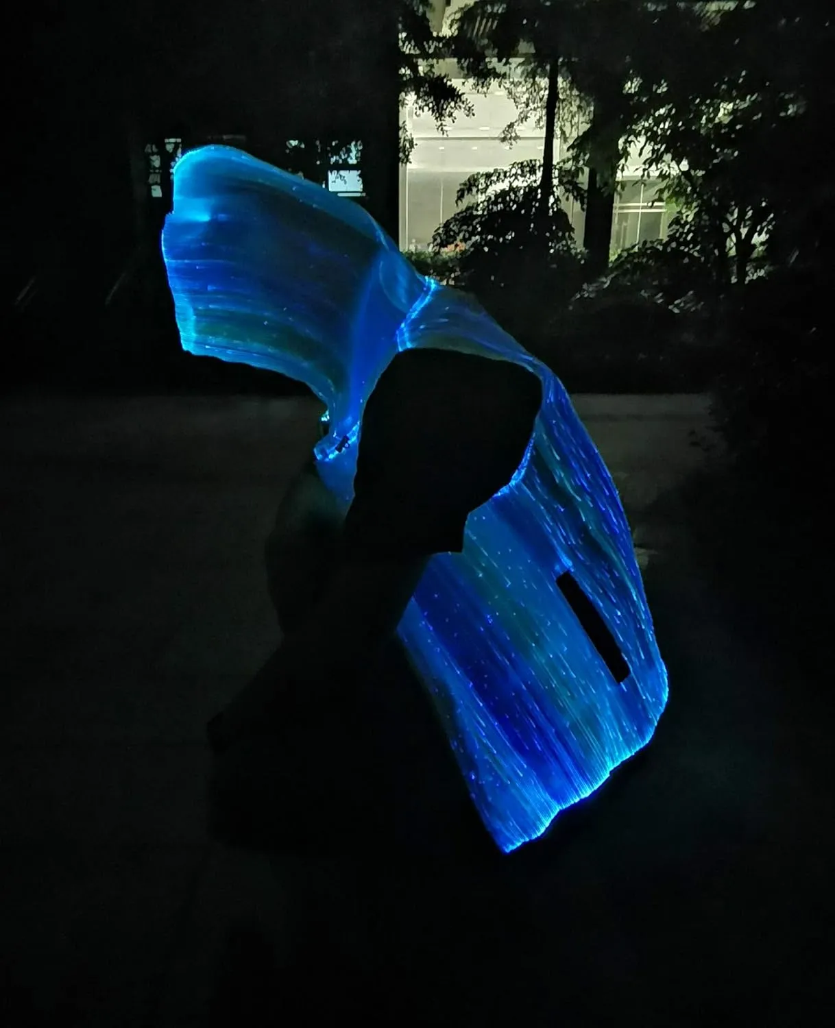 Men's LED Light up Pullover Hoodies Full Zip Hooded Sleeveless Tank Top-Multicolor,App Control,Smart Wear