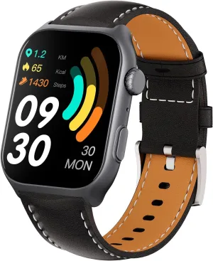 Men's Women's Smart Watch, 2.0 inch Sports Watch with Calls & Messages/Heart Rate, Fitness Tracker Smart Sports Watch for Android Phone/iPhone Compatible