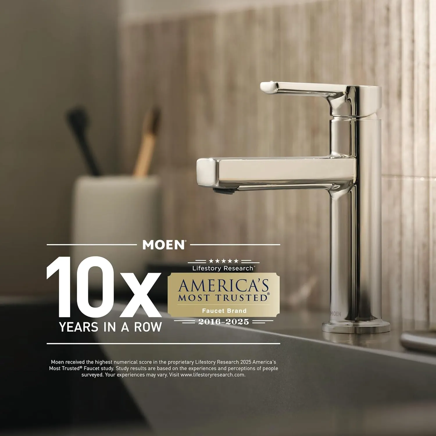 Moen Flo Smart Water Monitor and Automatic Shutoff Sensor, Wi-Fi Connected Water Leak Detector for 1-Inch Diameter Pipe, 900-006