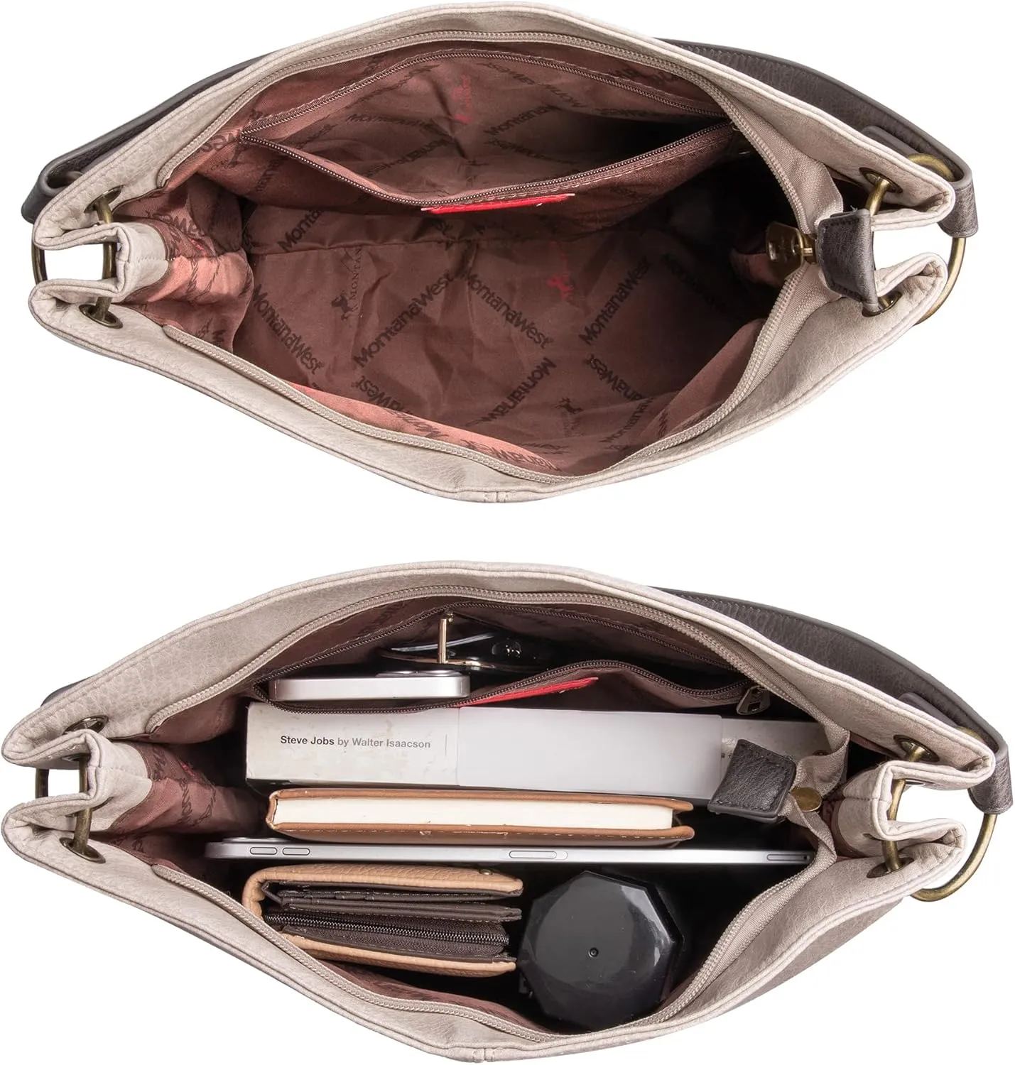 Montana West Purses for Women Hobo Shoulder Handbags with Zipper