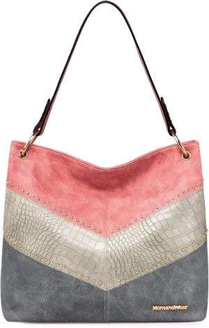 Montana West Purses for Women Hobo Shoulder Handbags with Zipper