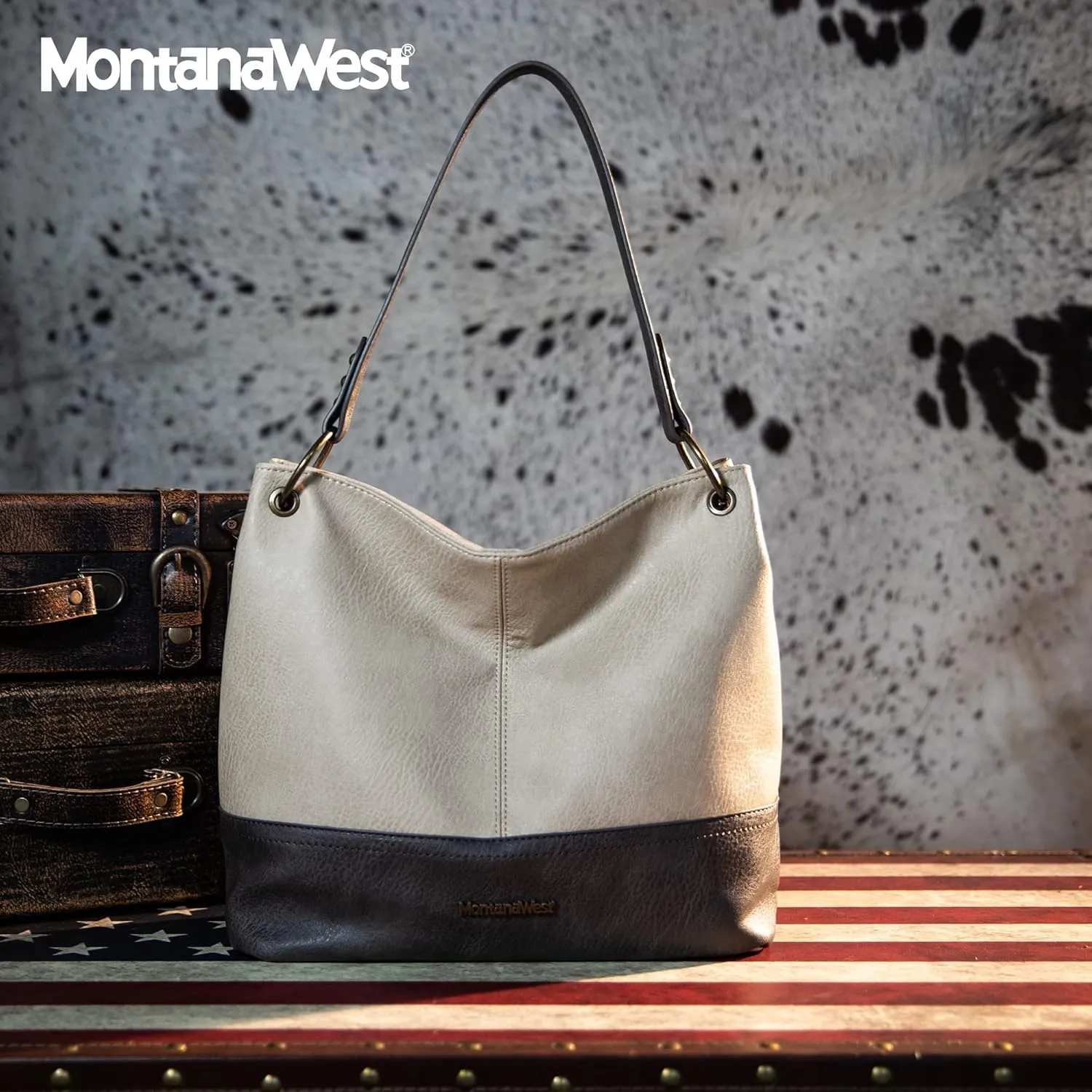 Montana West Purses for Women Hobo Shoulder Handbags with Zipper