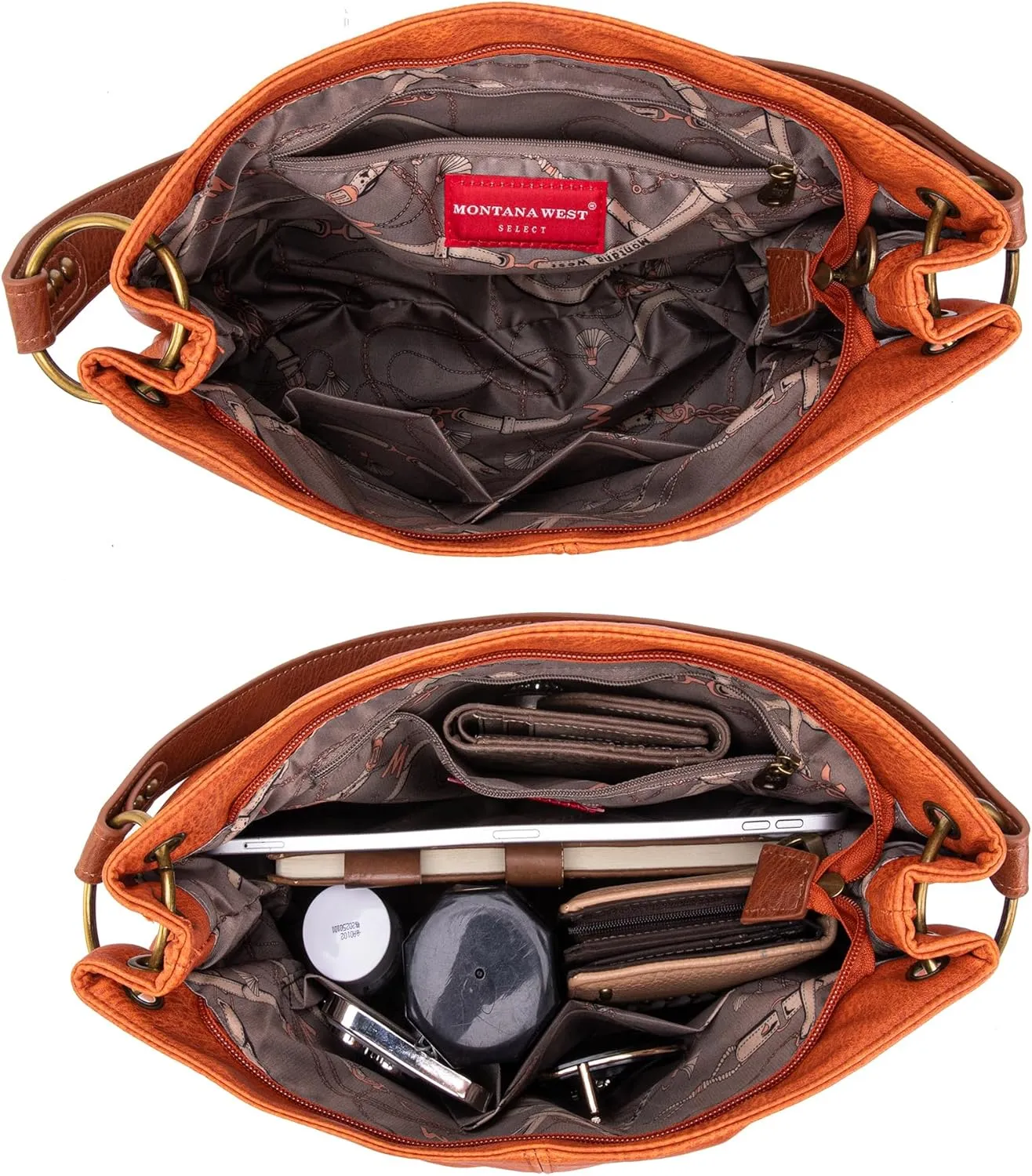 Montana West Purses for Women Hobo Shoulder Handbags with Zipper
